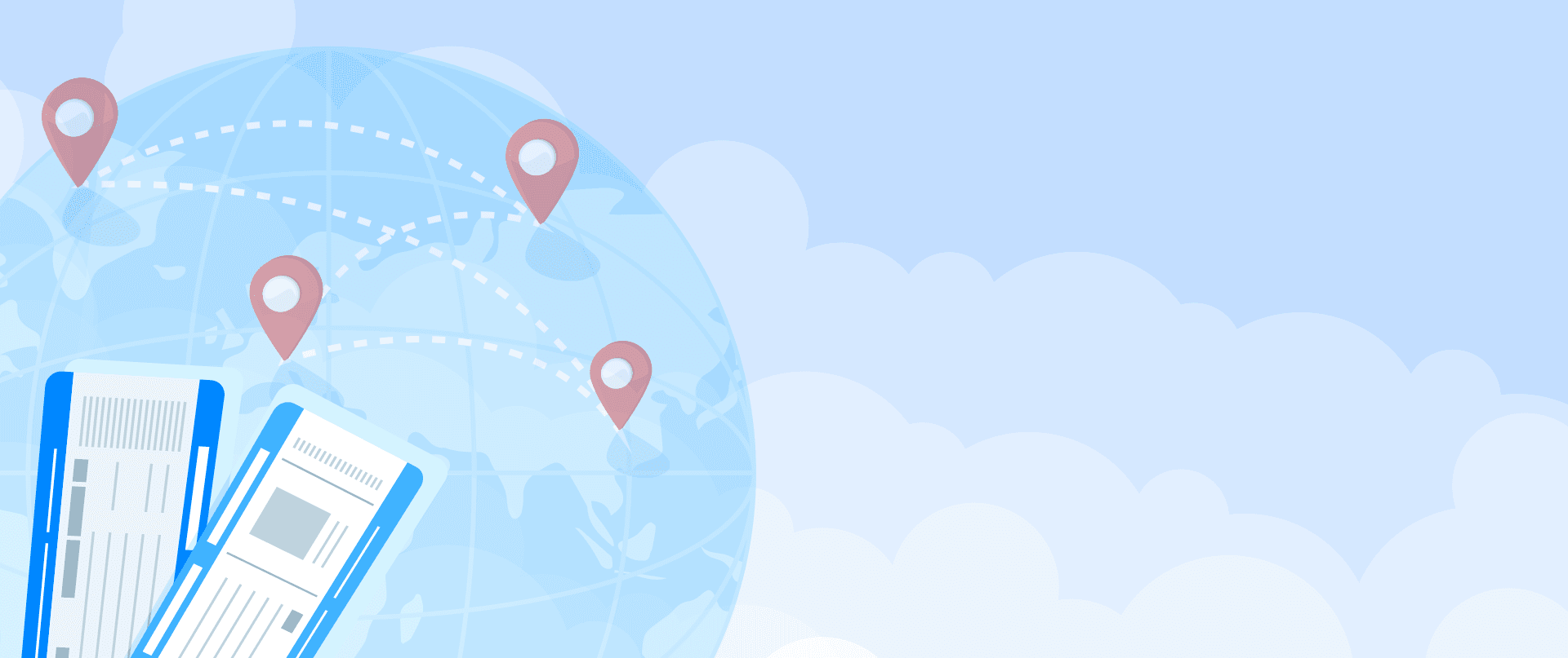 Family adventure - mobile and plane